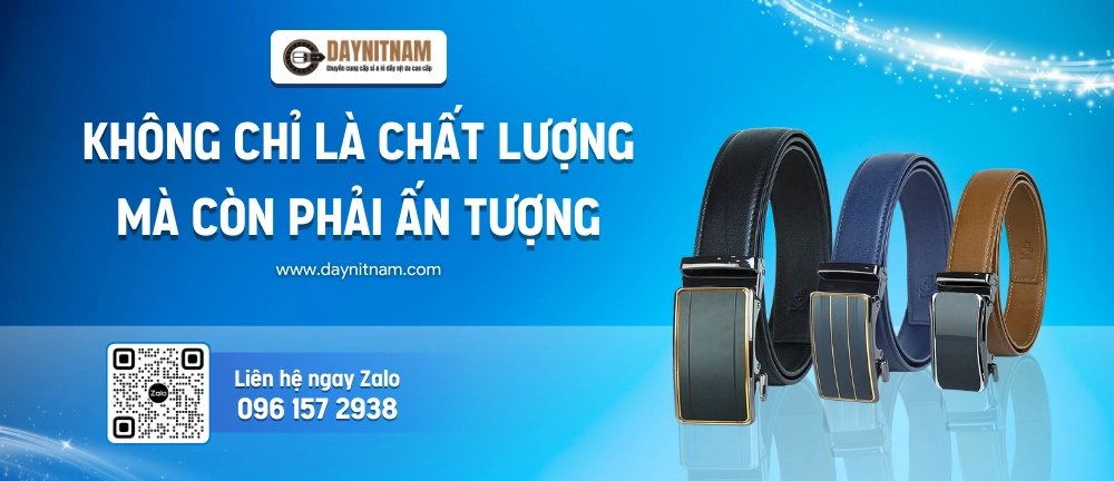 Banner Dây Nịt Nam đang dạng mẫu mã đẹp mắt