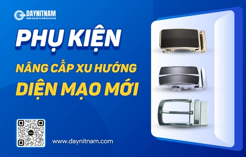 Phụ kiên đầu khoá thắt lưng, dây da, ví da các loại